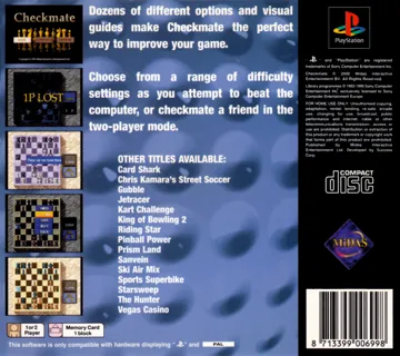 Checkmate (EU) box cover back